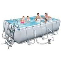 Bestway 56441 Pravougaoni bazen sa čeličnom konstrukcijom Komplet 404x201x100