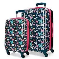 Kliknite za detalje - Roll Road Komplet ABS putnih kofera 55/65cm Butterfly 52319