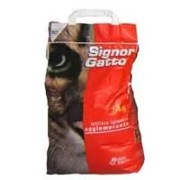 Kliknite za detalje - Pesak za mačke Signor Gatto pakovanje 5kg