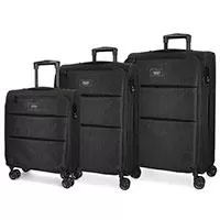 Kliknite za detalje - Movom Ottawa Black Set putnih kofera 52994