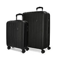 Kliknite za detalje - Movom Komplet tvrdih kofera 55cm i 65cm Wood Black 53195
