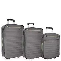 Kliknite za detalje - Movom Roll Road Komplet tri kofera 55 - 65 - 75cm Nairobi Grey 53294
