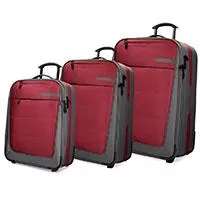 Kliknite za detalje - Komplet kofera Movom Detroid Red 53394
