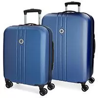 Kliknite za detalje - Komplet dva ABS kofera 55/70cm Movom Riga Blue 54395