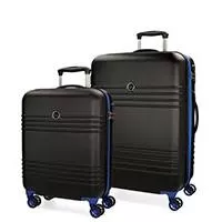 Kliknite za detalje - ABS Koferi za putovanja Roll Road India Black 55795