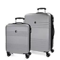 Kliknite za detalje - ABS Koferi za putovanja Roll Road India Silver 55795