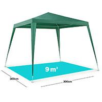 Kliknite za detalje - Paviljon Tenda 3 x 3 m Sun Star Green