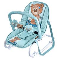 Kliknite za detalje - LORELLI Ležaljka za bebe TOP RELAX Green Cute Bear