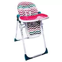 Kliknite za detalje - KIKKA BOO Stolica za hranjenje ZIG-ZAG Colours