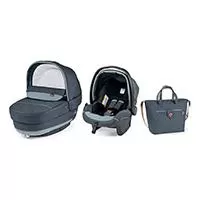 Kliknite za detalje - PEG-PEREGO Set modular - korpa-autosedište-torba za mamu ELITE Blue Denim
