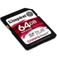 Kliknite za detalje - Kingston Memorijska kartica 64GB SDR/64GB 100/80 MB/s