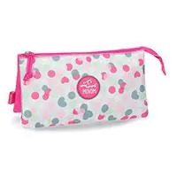 Kliknite za detalje - Movom Pernica sa 3 pregrade Confeti Pink 31643