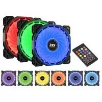 Kliknite za detalje - MS PC Fusion 12cm Ventilator za kućište RGB sa sedam boja osvetljenja
