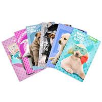 A5 Sveske na uske i široke linije - pakovanje 10 komada Fuzzy Pets
