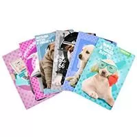 Kliknite za detalje - A5 Sveske na kvadratiće - pakovanje 10 komada Fuzzy Pets