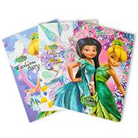 Kliknite za detalje - Velike sveske u široke linije 10 komada - Disney Fairies