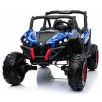Kliknite za detalje - Dečiji auto na akumulator Džip Terenac 4x4 plavi