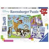 Kliknite za detalje - 3u1 Puzzle Ravensburger - Disney Friends 08043