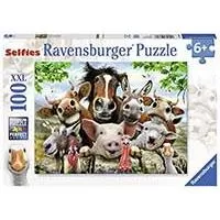 Kliknite za detalje - Ravensburger XXL Puzzle 100 delova - Selfi sa farme 10769
