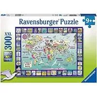 Kliknite za detalje - Puzle 300 delova - Pogled na svet - Ravensburger 13190
