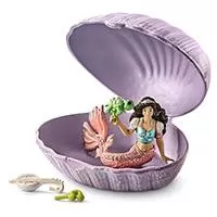 Kliknite za detalje - Schleich Figura Bayala - Sirena sa kornjačom u školjci 70562