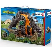 Kliknite za detalje - Schleich Figurice Praistorija - Vulkan i T-Reks 42305