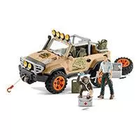Kliknite za detalje - Schleich Figure - Istraživački terenac i rendžer 42410