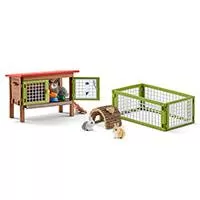 Kliknite za detalje - Schleich Figurice Domaće životinje - Kavezi za zečeve 42420