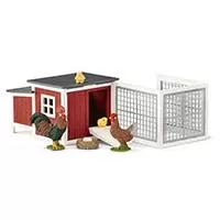 Kliknite za detalje - Schleich Figurice Domaće životinje - Kokošinjac 42421