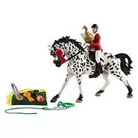 Kliknite za detalje - Schleich Figure - Konji - Knabštruper kobila pobednik takmičenja 41434