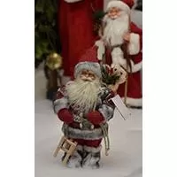 Kliknite za detalje - Bowen Deda Mraz Figura - Lutka Visine 30 cm