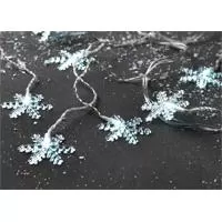 Kliknite za detalje - Novogodišnje lampice sa 20 LED dioda Snow Flakes