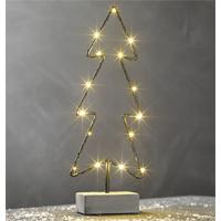 Novogodišnja LED svetleća jelka 33cm Galar