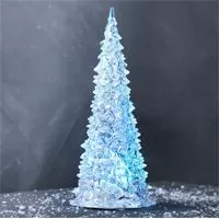 Kliknite za detalje - Novogodišnja LED svetleća jelka 10x23cm