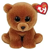 Kliknite za detalje - TY Beanie Boos Plišane igračke - Medved Brownie 24cm MR90222