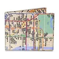 Kliknite za detalje - DynoMighty Neuništivi novčanik - NYC-Subway-Map-Mighty-Wallet™  DY-414