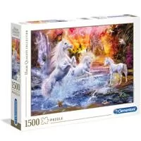 Kliknite za detalje - Clementoni Puzzle 1500 delova Jednorozi 31805