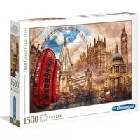 Kliknite za detalje - Clementoni Puzzle 1500 delova Vintage London 31807