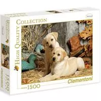 Kliknite za detalje - Clementoni Puzzle 1500 delova Lovački psi 31976