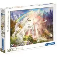Kliknite za detalje - Clementoni Puzzle 500 delova Jednorozi 35054
