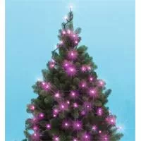 Kliknite za detalje - Novogodišnje lampice za jelku sa 50 roze LED dioda KII50/P