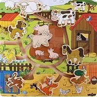 Kliknite za detalje - Woodyland igračka - Lavirint Farma 93030