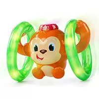 Kliknite za detalje - KIDS II BrightStarts Igračka MAJMUNČE Roll & Glow Monkey