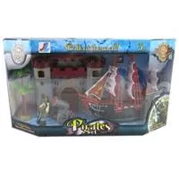 Kliknite za detalje - Dečiji piratski set sa brodom i zamkom 0101704