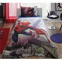 Kliknite za detalje - Pamučna dečija posteljina Spiderman Action