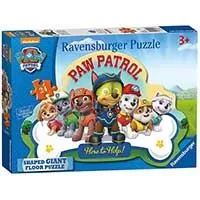 Kliknite za detalje - Ravensburger Velike podne puzle  - Paw Patrol Here to Help 05536
