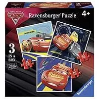 Kliknite za detalje - Puzle 3u1 - Dizni Automobili - Ravensburger 06925