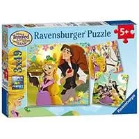 Kliknite za detalje - Ravensburger Puzle 3x49 Disney Zlatokosa 08024