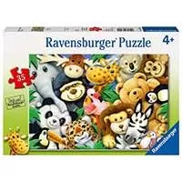 Kliknite za detalje - Puzzle Plišane životinje Ravensburger 08794