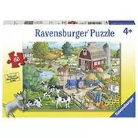 Kliknite za detalje - Puzzle Na farmi Ravensburger 09640